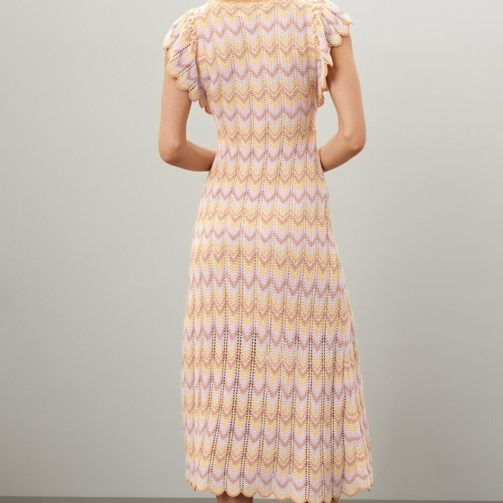 Derek Lam 10 Crosby Crochet Knit Dress - Picture 3 of 6